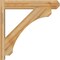 Ekena Millwork Legacy Craftsman Rough Sawn Outlooker, Western Red Cedar, 6"W x 28"D x 28"H OUT06X28X28LEC04RWR - alternate 2